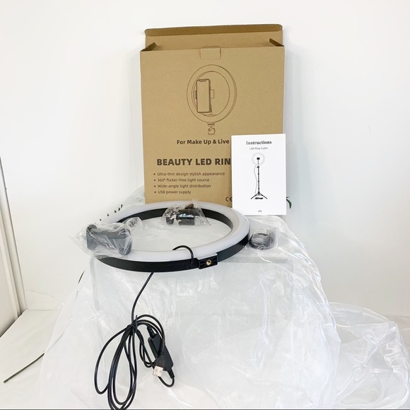 LED 10” light forPictures, Makeup, Live Streaming - Picture 6 of 13